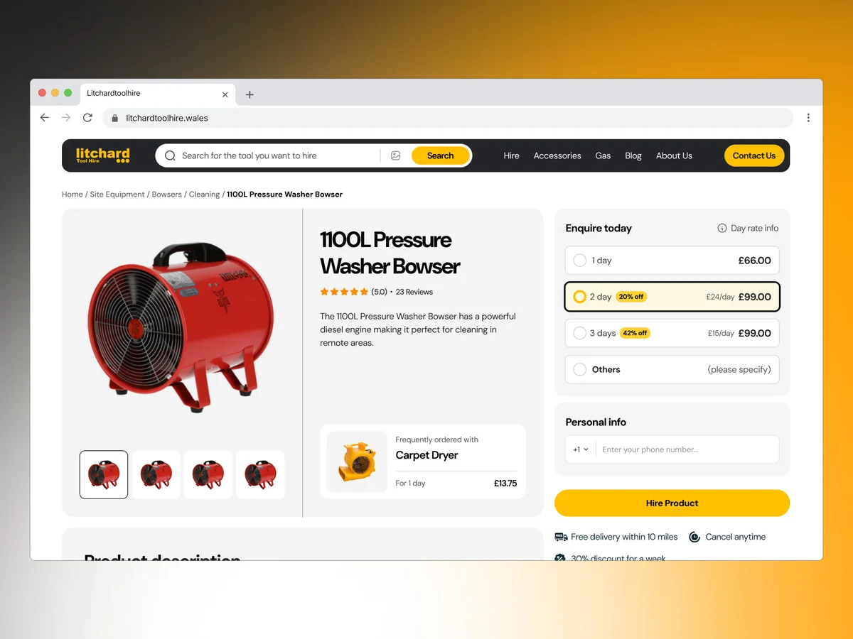 Product Page